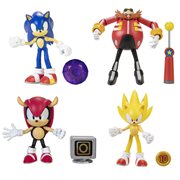 Sonic the Hedgehog 4-Inch Action Figures with Accessory Wave 3 Case
