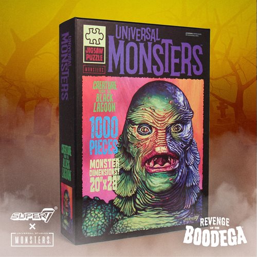 Universal Monsters Creaure from the Black Lagoon Puzzle