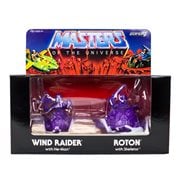 MOTU M.U.S.C.L.E. Wind Raider and Roton - Purple