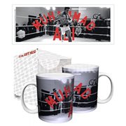 Muhammad Ali in Ring Red Text 11 oz. Mug