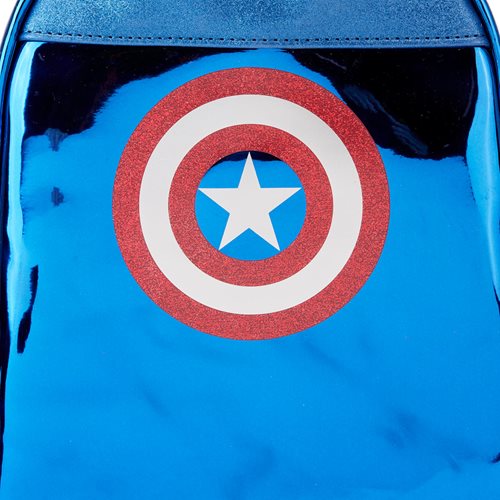Captain America Shine Cosplay Mini-Backpack