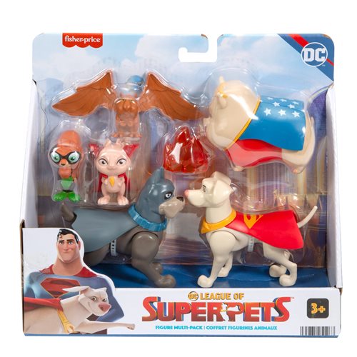 Fisher-Price DC League of Super-Pets Figure Multi-Pack