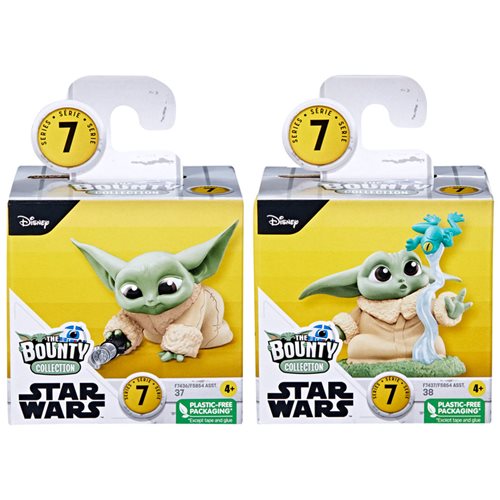 Star Wars The Bounty Collection Series 7 Games and Frogs Grogu Mini Action Figures 2-Pack