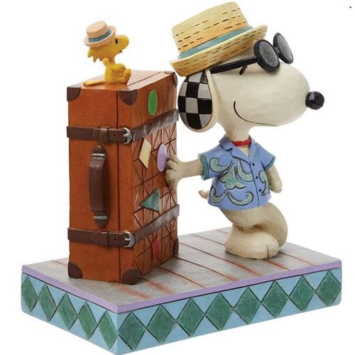 Peanuts Snoopy and Woodstock Vacation by Jim Shore Statue
