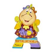 Disney Beauty and the Beast Cogsworth by Romero Britto Mini Statue, Not Mint
