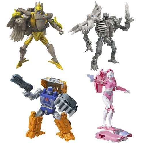 Transformers Generations Kingdom Deluxe Wave 2 Set of 4