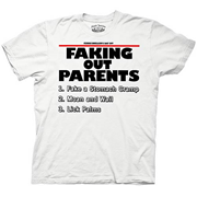 Ferris Bueller's Day Off Faking Out Parents T-Shirt