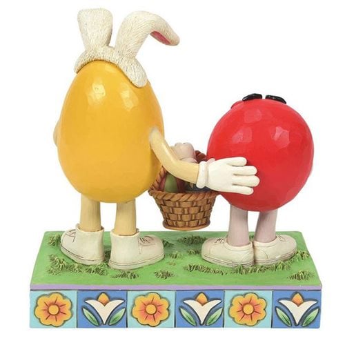 M&M's Easter Red and Yellow by Jim Shore Statue