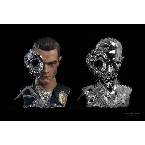 Terminator 2 T-1000 Liquid Metal 1:1 Scale Resin Art Mask