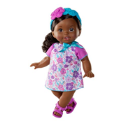 Little Mommy Sweet As Me Floral African American Doll