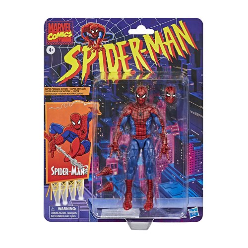 Spider-Man Retro Marvel Legends Spider-Man 6-Inch Action Figure