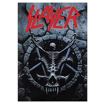 Slayer Divine Intervention Fabric Poster Wall Hanging