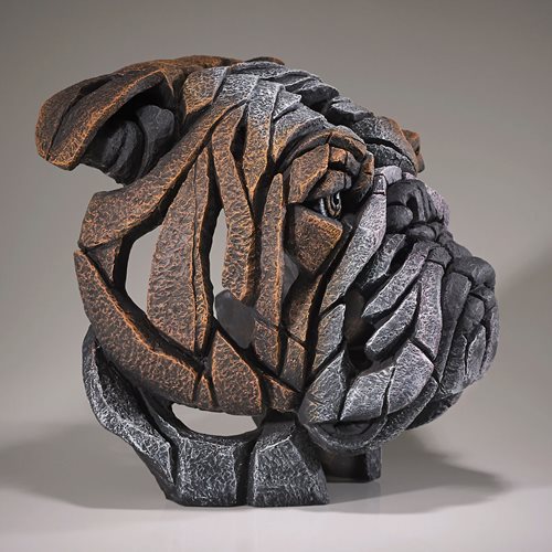 Edge Sculpture Bull Dog by Matt Buckley Bust