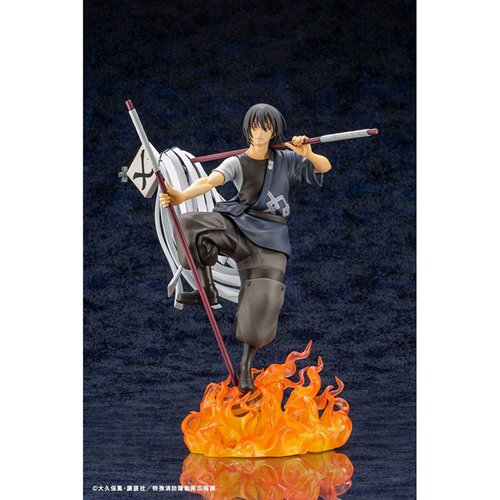 Fire Force Shinmon Benimaru ArtFX J 1:8 Scale Statue - ReRun