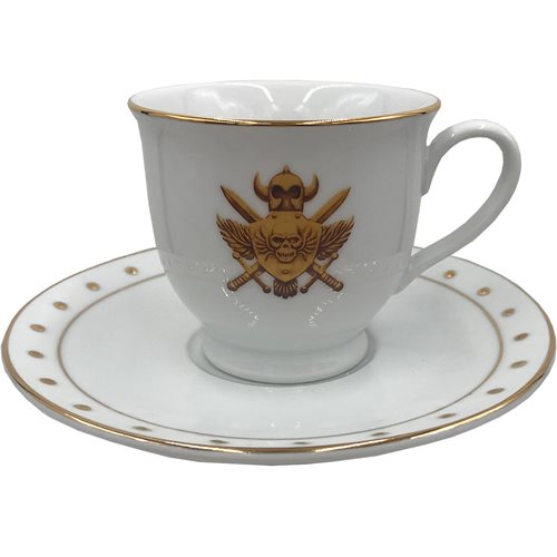 Masters of the Universe Revelation Castle Grayskull Crest Porcelain Cup And Saucer Set