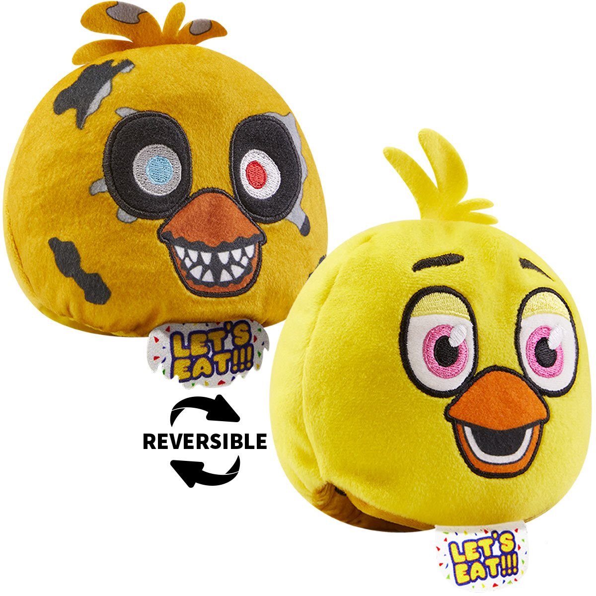 Five Nights at Freddy's Chica Reversible Head 4-Inch Plush