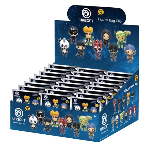 Umbrella 3D Foam Bag Clip Display Case of 24