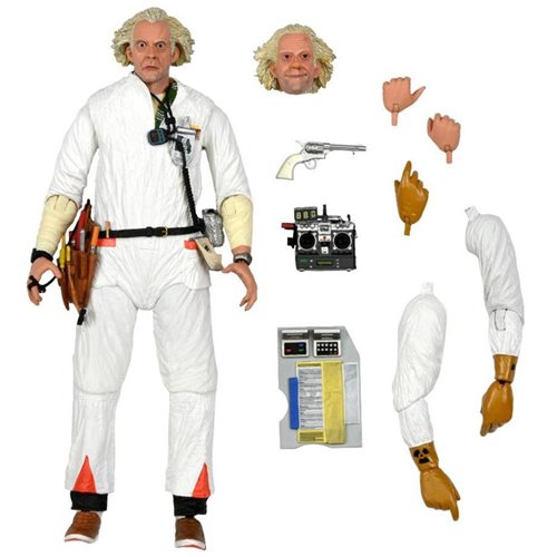 Back to the Future Ultimate Doc Brown 1985 7-Inch Scale Action Figure