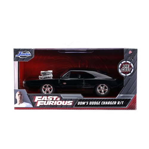 Fast and the Furious Dom's 1970 Dodge Charger R/T 1:32 Scale Die-Cast Metal Vehicle