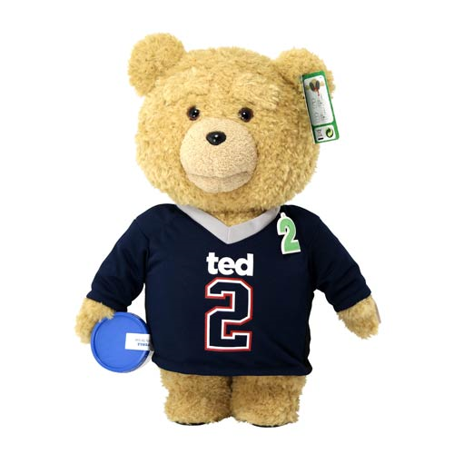 Ted 2 Ted in Jersey 24-Inch Talking Plush Teddy Bear