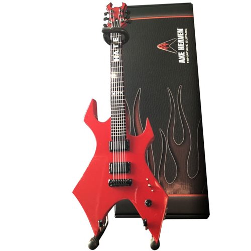 Slipknot Mick Thomson Signature Hate Red Miniature Guitar Replica