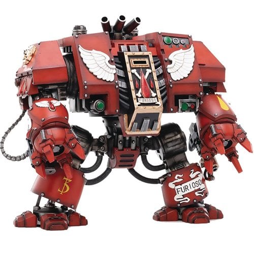 Joy Toy Warhammer 40,000 Space Marines Blood Angels Furioso Dreadnaught Brother Samuel 1:18 Scale Action Figure