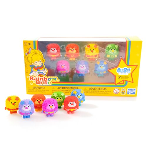 Rainbow Brite CheeBee Color Sprites 1 1/2-Inch Mini-Figure 7-Pack Collector Set - SDCC 2024 Exclusiv