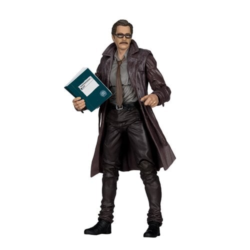 DC Multiverse Deluxe Theatrical Edition Wave 5 The Dark Knight Commissioner Gordon 7-Inch Scale Acti