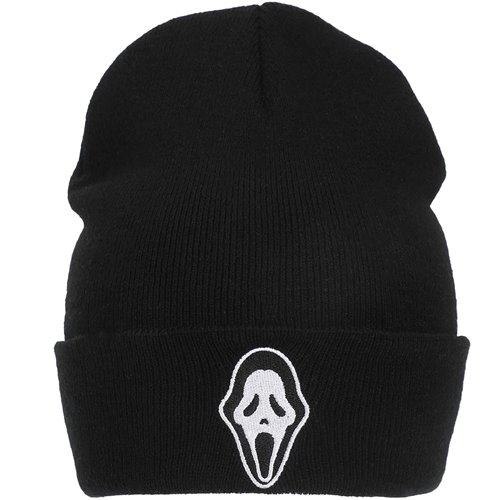 Ghostface Embroidered Logo Cuff Beanie