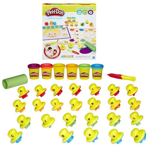 Play-Doh Shape & Learn Letters and Language for sale online 