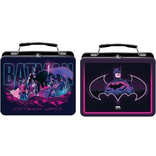 Batman Embossed Carry All Tin Tote Set of 2