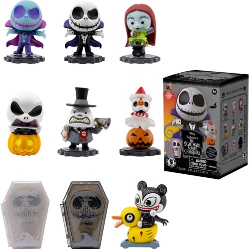 The Nightmare Before Christmas Cosbi Bobble Head Collection Series 2 Blind-Box Mini-Figure Case of 8