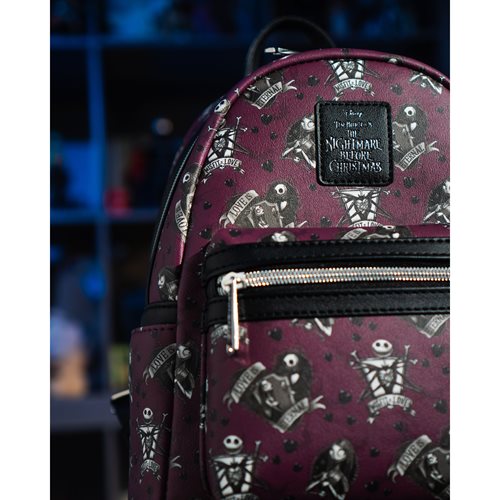 Nightmare Before Christmas Love Is Eternal Mini-Backpack - Entertainment Earth Exclusive