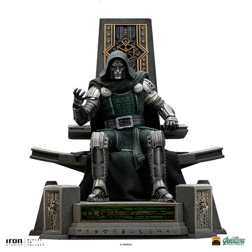 Avengers: Doomsday Doctor Doom on Throne 1:10 Art Scale Limited Edition Statue