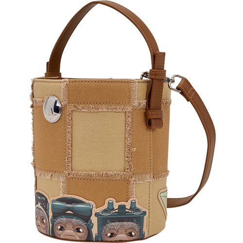Star Wars The Mandalorian Grogu & Anzellan Bucket Crossbody Bag