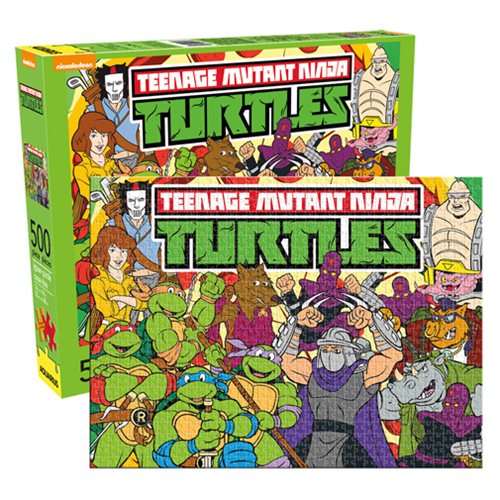 Teenage Mutant Ninja Turtles Cast 500 Piece Puzzle