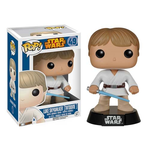 Star Wars Tatooine Luke Skywalker Pop! Vinyl Bobble Head