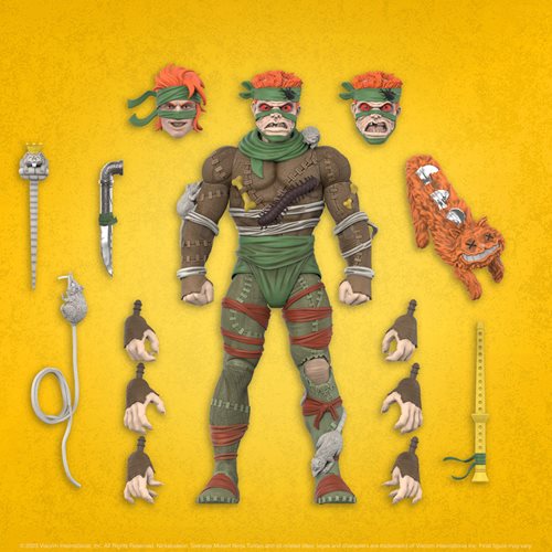 Teenage Mutant Ninja Turtles Ultimates Rat King 7-Inch Action Figure