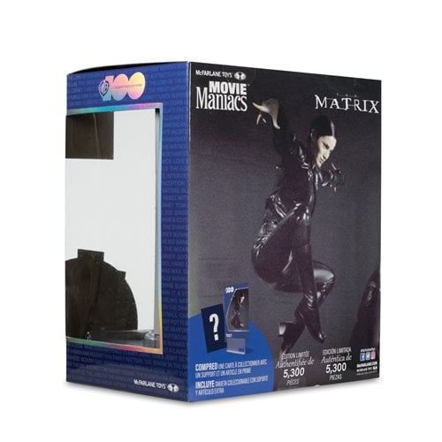 Movie Maniacs WB 100 Wave 2 The Matrix Trinity 6-Inch Scale Posed Figure
