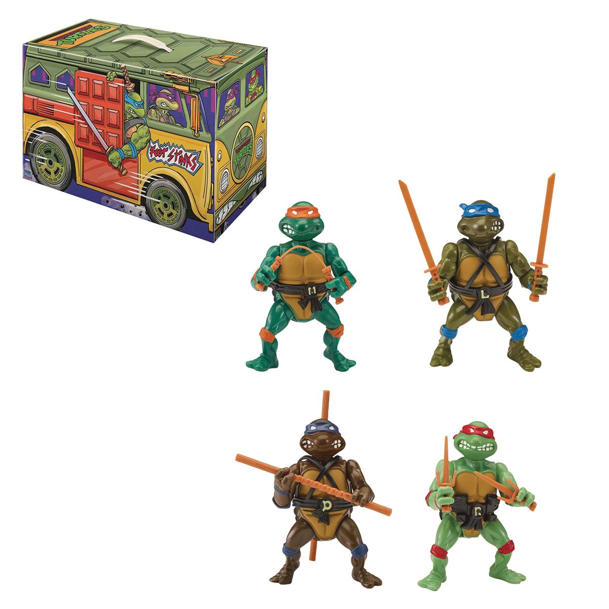 Teenage Mutant Ninja Turtles Movie Set of 6 Action Figures Toys Ninja Figures 