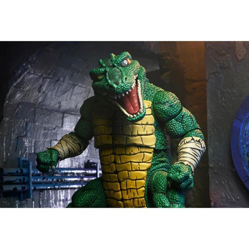 Teenage Mutant Ninja Turtles Mirage Comics Leatherhead Deluxe Action Figure