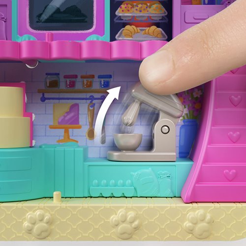 Polly Pocket Kitty Cake Compact Playset