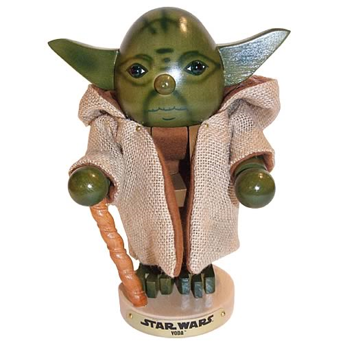 Star Wars Yoda 10 1/2-Inch Steinbach Nutcracker