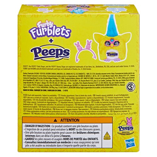 Furby Furblets PEEPS Mini 3-Inch Plush