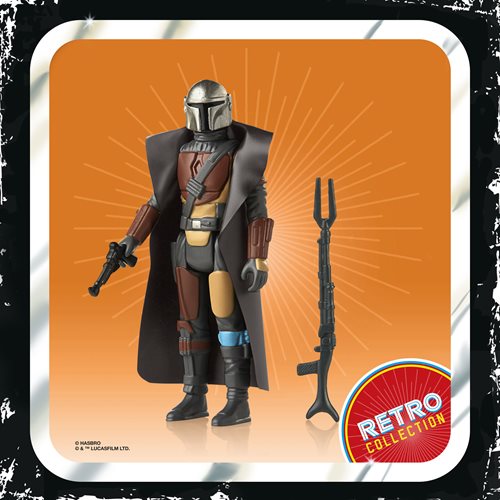 Star Wars The Retro Collection The Mandalorian 3 3/4-Inch Action Figure