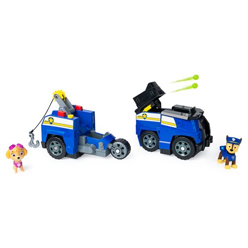 PAW Patrol Chase Split-Second 2-in-1 Transforming Police Cruiser Vehicle