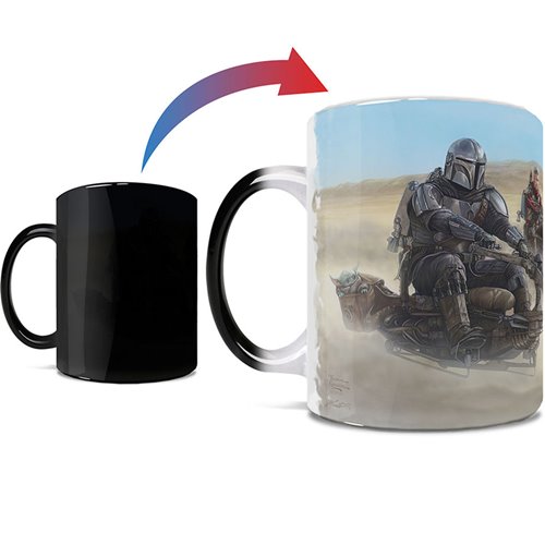 Star Wars The Mandalorian The Marshal Morphing Mugs Heat-Sensitive Mug