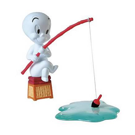 Casper Fishing Figurine