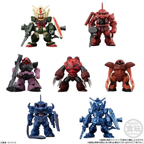 Mobile Suit FW Gundam Converge Movie Visual Selection Display Case of 10