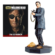 The Walking Dead The Governor Figure with Collector Magazine #4